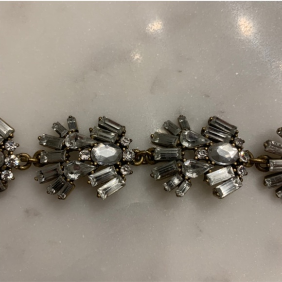 J. Crew Jewelry - J . Crew Embellished Glass Bracelet J. Crew Jewelry - J . Crew Embellished Glass Bracelet
